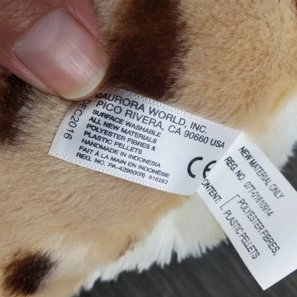 Destination Nation Lynx Cat Bobcat Plush Stuffed Animal